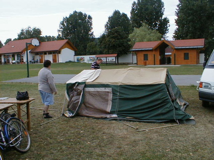 Ein neues Zelt, ein neues Glück...