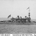Photographed by E.H. Hart off New York City, during the victory review, circa August 1898