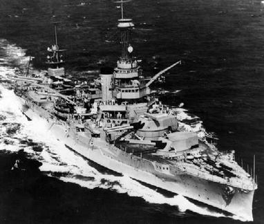 USS Wyoming BB-32 in March 1930