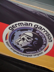 fahne/log der 501 german garrison
