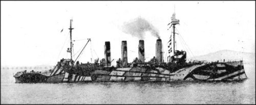 AMPHITRITE (1898). Ex-Cruiser, converted 1917. 11,000 tons.