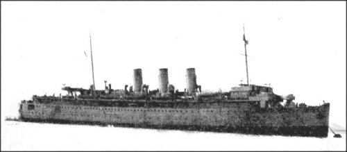 PRINCESS MARGARET (built 1913-14, chartered and converted during War, purchased 1919). 5440 tons.